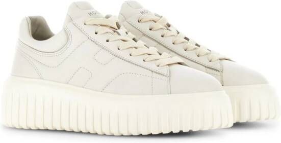 Hogan Sneakers met geborduurd logo Wit