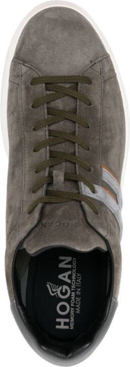 Hogan Sneakers met logopatch Groen