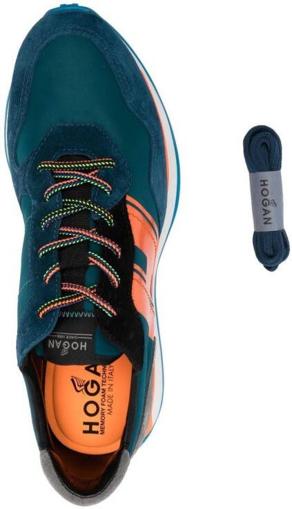 Hogan Sneakers met logoprint Blauw