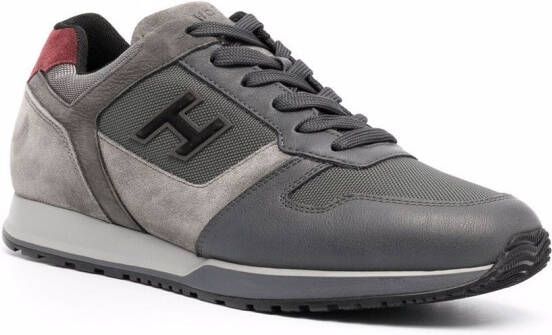 Hogan Sneakers met logoprint Grijs