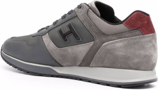 Hogan Sneakers met logoprint Grijs