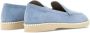 Hogan Suède loafers met logo-reliëf Blauw - Thumbnail 3