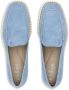 Hogan Suède slippers Blauw - Thumbnail 4