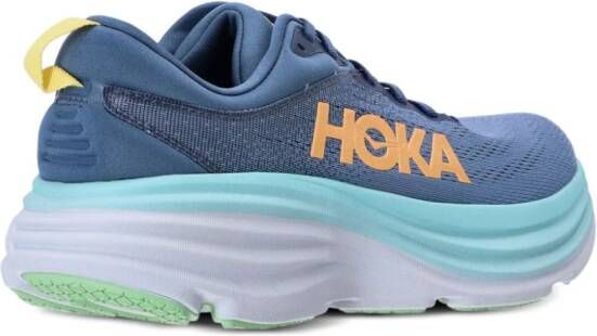 HOKA Bondi 8 low-top sneakers Blauw