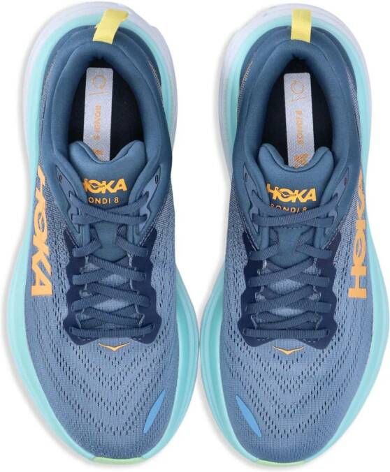 HOKA Bondi 8 low-top sneakers Blauw