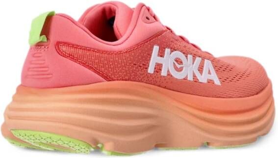 HOKA Bondi 8 low-top sneakers Oranje
