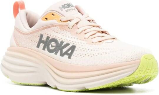 HOKA Bondi 8 sneakers Roze