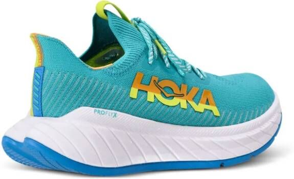 HOKA Carbon X 3 sneakers met logoprint Groen