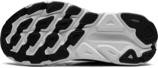 HOKA "Clifton 9 Black White sneakers" Zwart