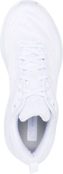 HOKA Bondi sneakers met logoprint Wit