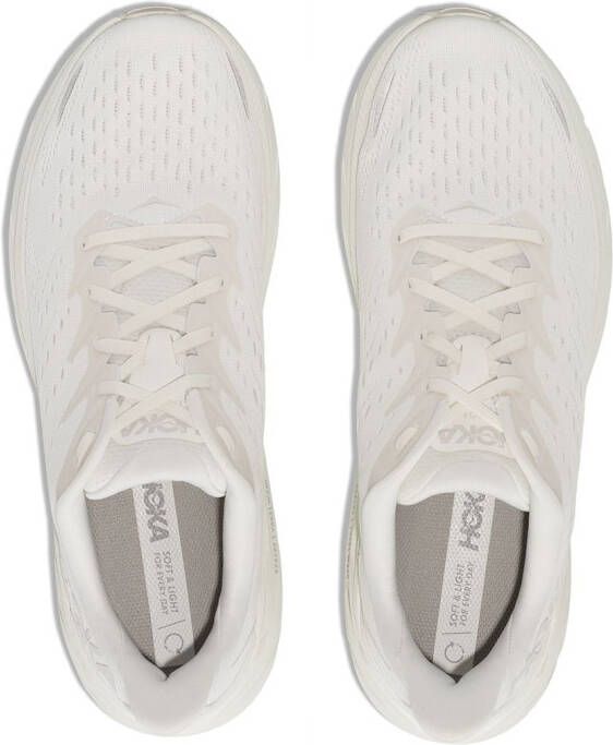 HOKA Clifton 8 low-top sneakers Wit