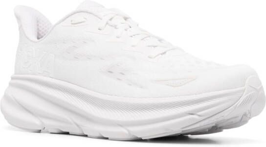 HOKA Clifton 9 low-top sneakers Wit