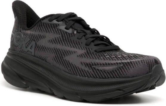 HOKA Clifton 9 low-top sneakers Zwart