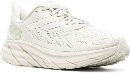 HOKA Clifton low-top sneakers Groen