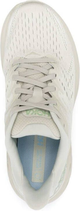 HOKA Clifton low-top sneakers Groen