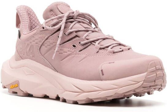 HOKA Kaha low-top sneakers Roze