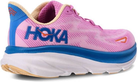 HOKA Sneakers met logopatch Roze