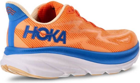 HOKA Sneakers met logopatch Oranje