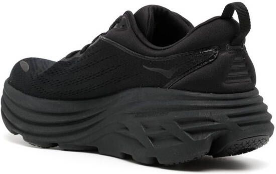 HOKA Sneakers met logopatch Zwart