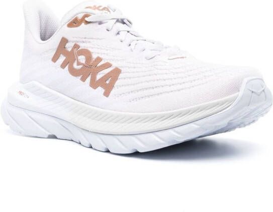 HOKA Mach 5 low-top sneakers Beige