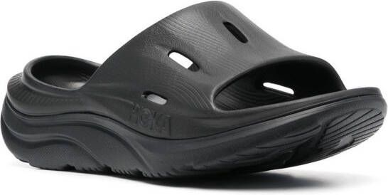 HOKA Ora Recovery slippers Zwart
