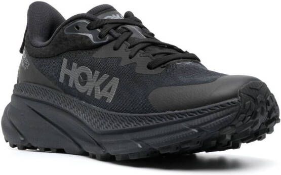 HOKA Sneakers met logoprint Zwart