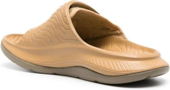 HOKA Ora Luxe slippers Bruin