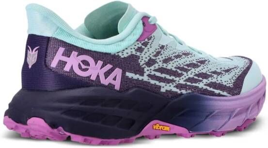 HOKA Speedgoat 5 sneakers met logoprint Blauw