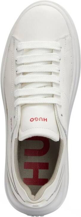 HUGO Blake sneakers met logoprint Wit