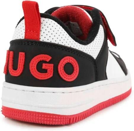 HUGO KIDS Sneakers met logopatch Wit