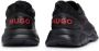 HUGO Low-top sneakers met geborduurd logo Zwart - Thumbnail 3