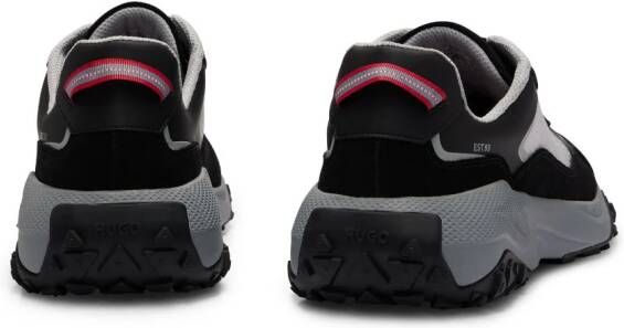 HUGO Sneakers met vlakken Zwart