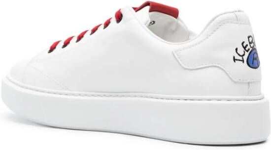 Iceberg Carson high-top sneakers Wit