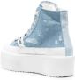 Inuikii Levy sneakers met plateauzool Blauw - Thumbnail 3