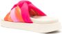 Inuikii Slippers met colourblocking bandjes Roze - Thumbnail 3