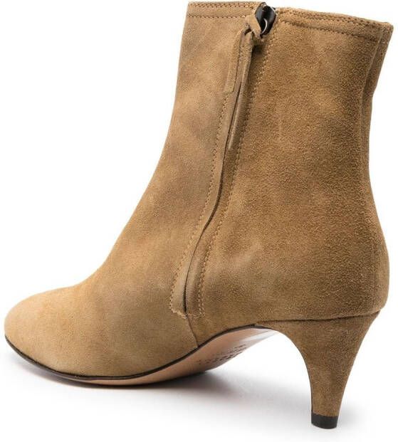 ISABEL MARANT 55 mm Deone suède laarzen Bruin