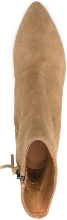 ISABEL MARANT 55 mm Deone suède laarzen Bruin