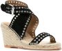 ISABEL MARANT Iriane espadrilles met studs Zwart - Thumbnail 2