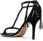 ISABEL MARANT Anssi leren sandalen Zwart - Thumbnail 3