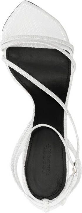 ISABEL MARANT Axee sandalen met bandjes Wit