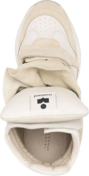 ISABEL MARANT Balskee high-top sneakers Beige