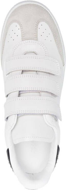 ISABEL MARANT Beth sneakers met klittenband Wit