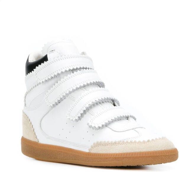 ISABEL MARANT Bilsy high-top sneakers Wit