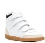 ISABEL MARANT Bilsy high-top sneakers Wit - Thumbnail 1