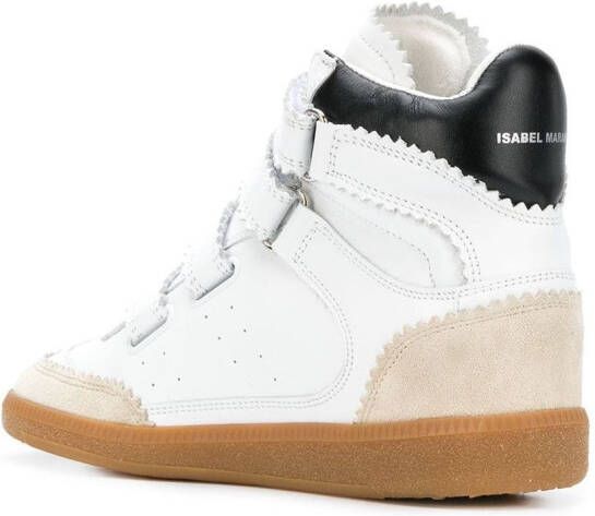 ISABEL MARANT Bilsy high-top sneakers Wit