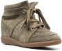 ISABEL MARANT Bobby sneakers met sleehak Groen - Thumbnail 2