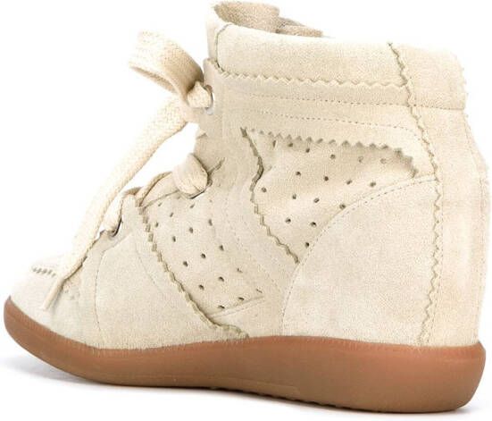 ISABEL MARANT Bobby wedge sneakers Grijs