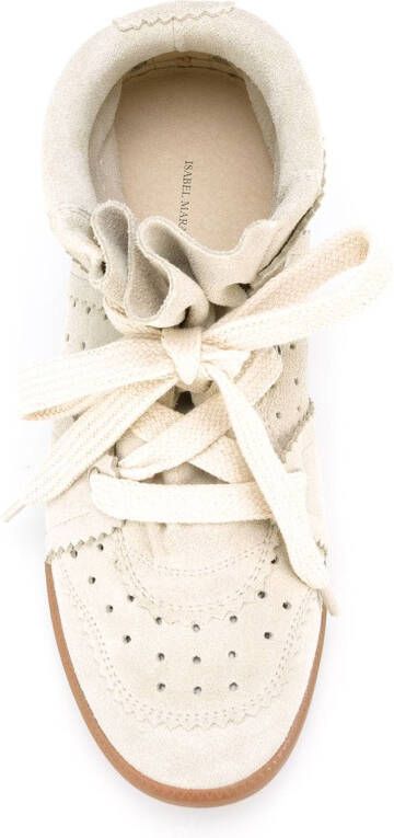 ISABEL MARANT Bobby wedge sneakers Grijs