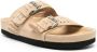 ISABEL MARANT Lennyo raffia sandalen Beige - Thumbnail 2
