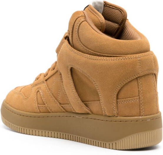 ISABEL MARANT Brooklee high-top sneakers Bruin